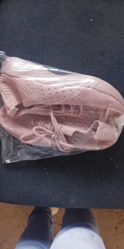 Breathable Women Casual Sneakers Lace-up Vulcanized Shoes photo review