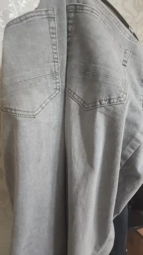 New Straight Stretch Casual Jeans photo review