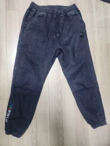 Men's Streetwear Denim Jogger Pants photo review