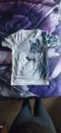 3D Printed Wolf Pattern Casual Men's T-Shirt photo review